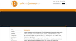 Desktop Screenshot of pobletetamargo.com